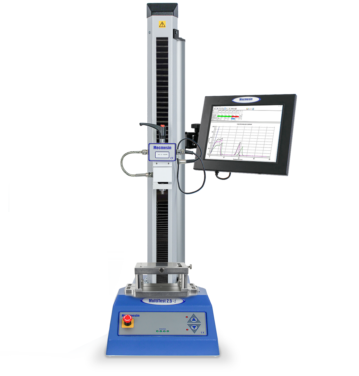 MultiTest-i 2.5 kN automated texture testing system with operator console/touchscreen