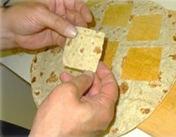 Flatbread testing sample preparation