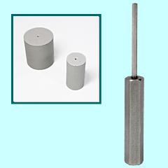 TMS lightweight steel cylinder probes | Mecmesin | Texture Analysis